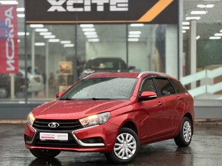 2020 Lada (ВАЗ) Vesta SW I, красный, 1129000 рублей, вид 1