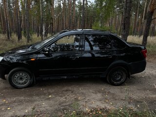 2012 Lada (ВАЗ) Granta I, чёрный, 330000 рублей, вид 4
