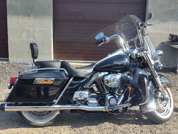 2005 Harley-Davidson Road King, чёрный, 1050000 рублей - вид 13