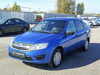 2018 Lada (ВАЗ) Granta I, синий, 345000 рублей, вид 1