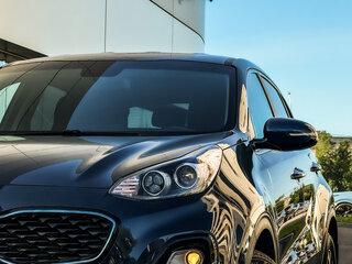 2019 Kia Sportage IV Рестайлинг, синий, 2049585 рублей, вид 2