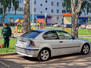 2002 BMW 3 серии Compact 316i IV (E46) Рестайлинг, серый, 400000 рублей, вид 1