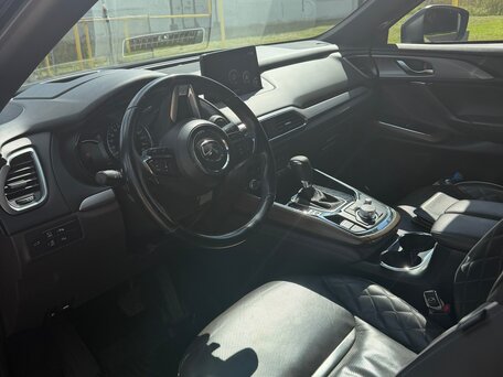 2021 Mazda CX-9 II Рестайлинг, чёрный, 4500000 рублей, вид 4
