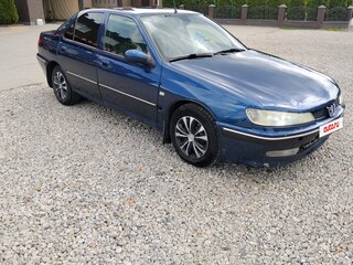 2003 Peugeot 406 I Рестайлинг, синий, 360000 рублей, вид 2