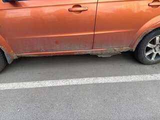 2007 Chevrolet Aveo I Рестайлинг, оранжевый, 230000 рублей, вид 5