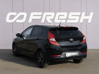 2014 Hyundai Solaris I Рестайлинг, чёрный, 899000 рублей, вид 2