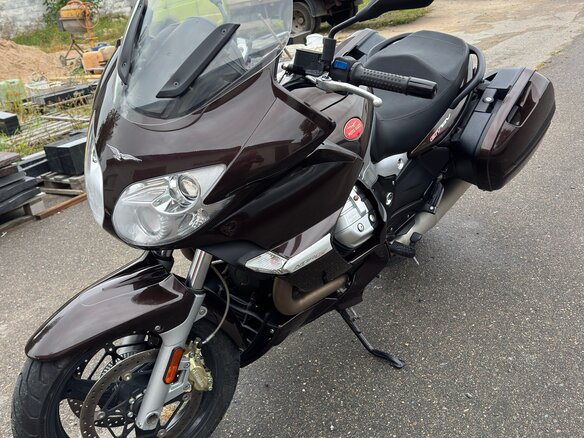 2014 Moto Guzzi Norge, коричневый, 850000 рублей - вид 5