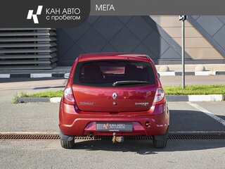 2014 Renault Sandero I, красный, 520000 рублей, вид 4