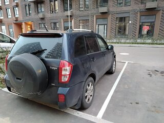 2013 Chery Tiggo (T11) I Рестайлинг (FL), синий, 200000 рублей, вид 4