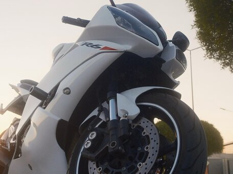 2011 Yamaha YZF-R6, белый, 790000 рублей, вид 3