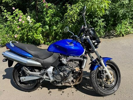 2002 Honda CB 600F Hornet, синий, 329000 рублей, вид 5