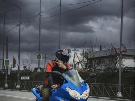 2002 Kawasaki ZZR 1200, синий, 500000 рублей, вид 5