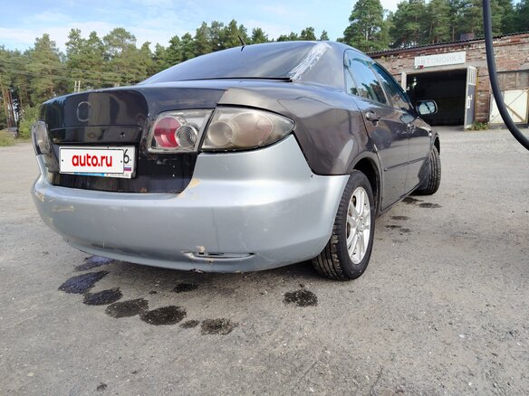 2006 Mazda 6 I (GG) Рестайлинг, серый, 235000 рублей - вид 3