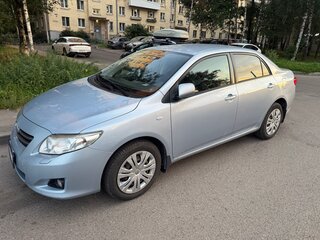 2008 Toyota Corolla AMT X (E140, E150), голубой, 680000 рублей, вид 2