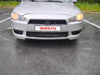 2012 Mitsubishi Lancer X Рестайлинг, серый, 750000 рублей, вид 3