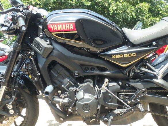 2016 Yamaha XSR900, чёрный, 660000 рублей - вид 9
