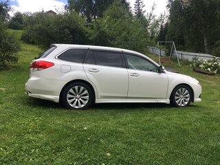 2011 Subaru Legacy tS V, белый, 1600000 рублей, вид 4