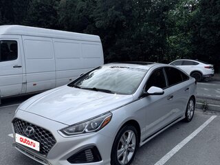 2018 Hyundai Sonata VII (LF) Рестайлинг, серый, 1670000 рублей, вид 1