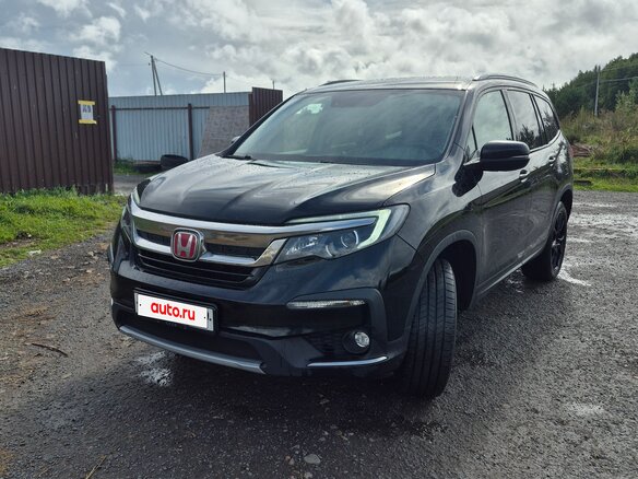 2020 Honda Pilot III Рестайлинг, чёрный