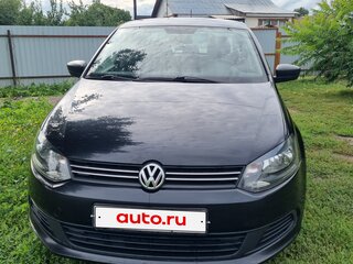 2013 Volkswagen Polo V, чёрный, 560000 рублей, вид 1