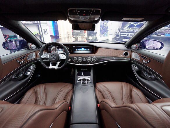 2018 Mercedes-Benz S-Класс AMG 63 AMG Long III (W222, C217) Рестайлинг, чёрный - вид 32