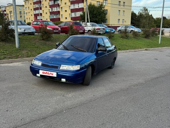 2007 Lada (ВАЗ) 2110, серебристый, 180000 рублей