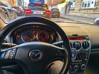 2007 Mazda 6 I (GG) Рестайлинг, серый, 440000 рублей, вид 5