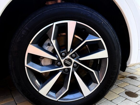 2022 Audi Q5 45 TFSI II (FY) Рестайлинг, белый - вид 5