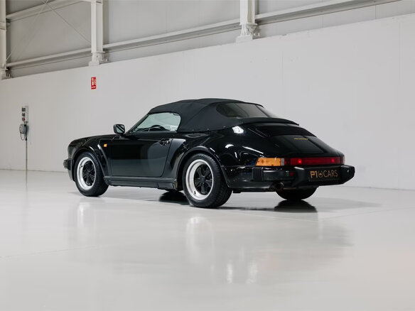 1989 Porsche 911 Carrera II (911, 930), чёрный - вид 5