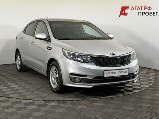 2016 Kia Rio III Рестайлинг, серебристый, 1100000 рублей, вид 3