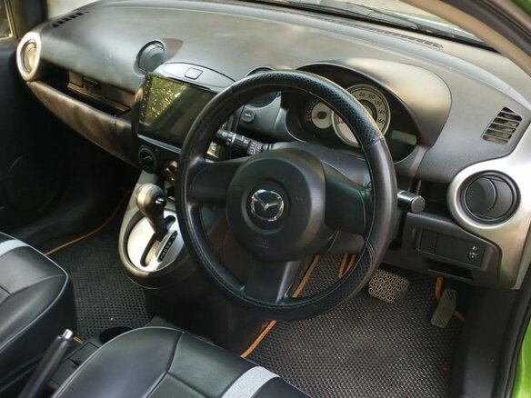 2009 Mazda Demio III (DE), зелёный, 430000 рублей - вид 7