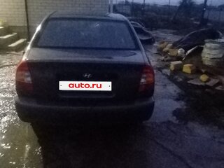 2007 Hyundai Accent ТагАЗ II, серый, 200000 рублей, вид 4
