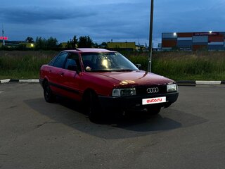 1988 Audi 80 IV (B3), красный, 90000 рублей, вид 2