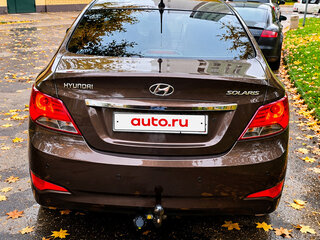 2014 Hyundai Solaris I, коричневый, 870000 рублей, вид 3