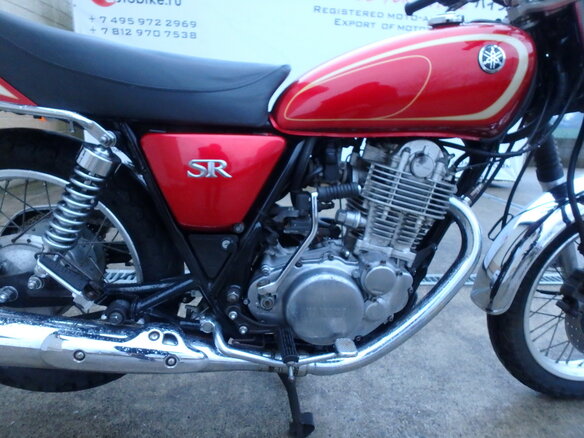 2009 Yamaha SR400, красный, 350000 рублей - вид 14