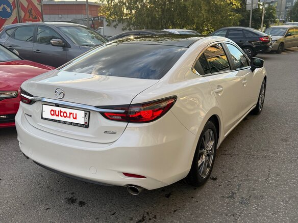 2019 Mazda 6 III (GJ) Рестайлинг 2, белый, 2180000 рублей - вид 6