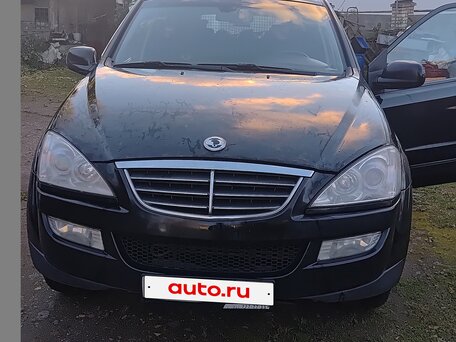 2014 SsangYong Kyron I Рестайлинг, чёрный, 575000 рублей, вид 2