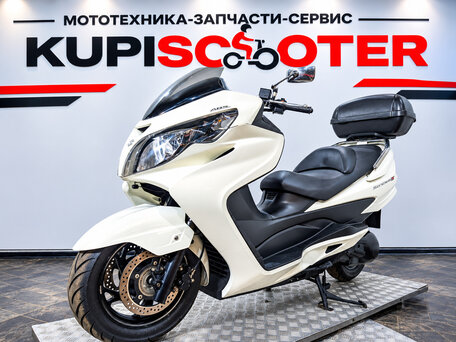 2014 Suzuki Burgman (SkyWave) 400, белый, 389000 рублей, вид 1