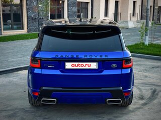 2018 Land Rover Range Rover Sport II Рестайлинг, синий, 5900000 рублей, вид 5
