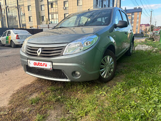 2011 Renault Sandero I, синий, 600000 рублей, вид 2