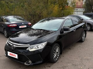 2016 Toyota Camry VII (XV50) Рестайлинг, чёрный, 2150000 рублей, вид 1