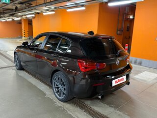 2017 BMW 1 серии 118i II (F20/F21) Рестайлинг, коричневый, 1650000 рублей, вид 4