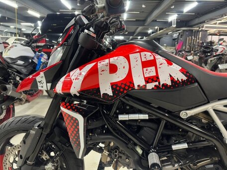 2021 Ducati Hypermotard, красный, 1000000 рублей, вид 3