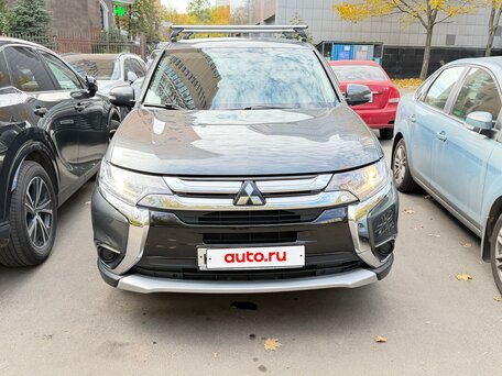 2015 Mitsubishi Outlander III Рестайлинг 2, серый, вид 2