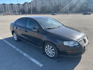 2007 Volkswagen Passat B6, чёрный, 350000 рублей, вид 1