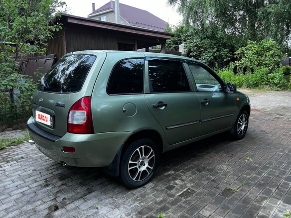 2011 Lada (ВАЗ) Kalina I, зелёный - вид 3
