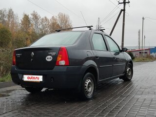 2007 Renault Logan I, серый, 300000 рублей, вид 4