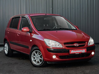 2008 Hyundai Getz I Рестайлинг, красный, 360000 рублей, вид 5