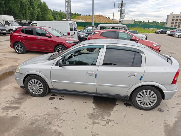 2002 Opel Astra G, серый, 230000 рублей - вид 7