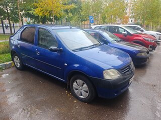 2007 Renault Logan I, синий, 245000 рублей, вид 3